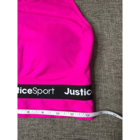 Lot of 3 Mixed Girls Size Large Sports Bra, Capri Athletic Leggings, & Tank Top - Picture 6 of 11